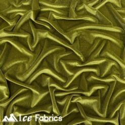 Olive Green Shiny Glitter Stretch Velvet Spandex Upholstery Fabric -Luxtex Store 27 5d6867e4 0af9 4280 80be 45b3d2ed3bda
