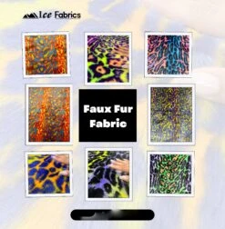 Green Leopard Short Pile Faux Fur Fabric By The Yard 18 Green Leopard Short Pile Faux Fur Fabric By The Yard -Luxtex Store 2 1 1