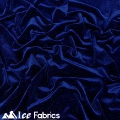 Royal Blue Shiny Glitter Stretch Velvet Spandex Upholstery Fabric -Luxtex Store 31 3510032e a85b 40a7 9cfe cbe59cafc1ab