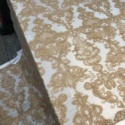 Embroidered Wedding Prom Design Mesh Lace Sequins Dress By The Yard -Luxtex Store 3 407b4b70 0d21 4237 bdfa 7eb2a404ed0a