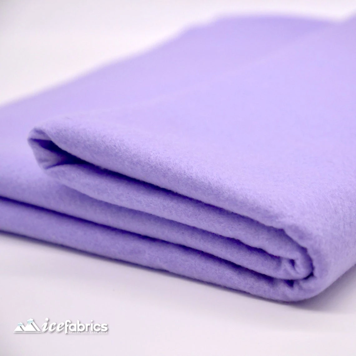 72" Wide 1.6 Mm Thick Acrylic Lavender Felt Fabric By The Yard 5 72" Wide 1.6 Mm Thick Acrylic Lavender Felt Fabric By The Yard - Image 3