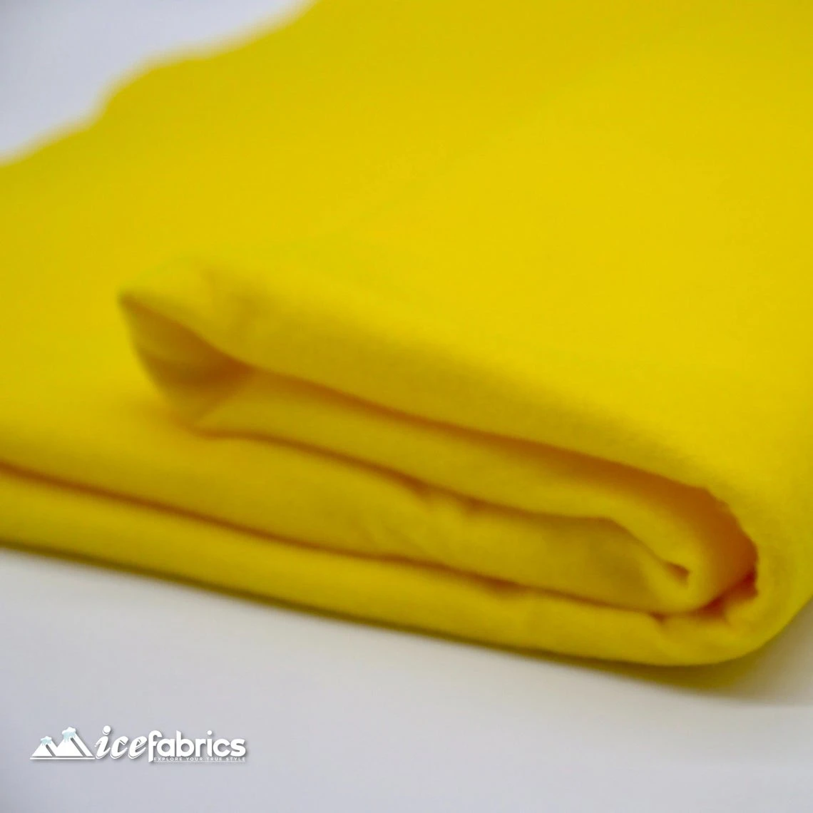 72" Wide 1.6 Mm Thick Acrylic Neon Yellow Felt Fabric By The Yard 3 72" Wide 1.6 Mm Thick Acrylic Neon Yellow Felt Fabric By The Yard