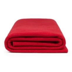 72" Wide 1.6 Mm Thick Acrylic Red Felt Fabric By The Yard