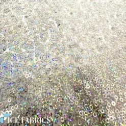 All Over Mini Sequin Fabric On Mesh By The Roll (20 Yards) Fabric Wholesale 35 All Over Mini Sequin Fabric On Mesh By The Roll (20 Yards) Fabric Wholesale -Luxtex Store AllOverSilverIridescentMeshGlitzMiniSequinsFabric3