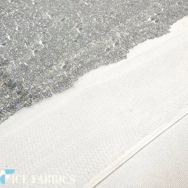 All Over Mini Sequin Fabric On Mesh By The Roll (20 Yards) Fabric Wholesale 18 All Over Mini Sequin Fabric On Mesh By The Roll (20 Yards) Fabric Wholesale - Image 16