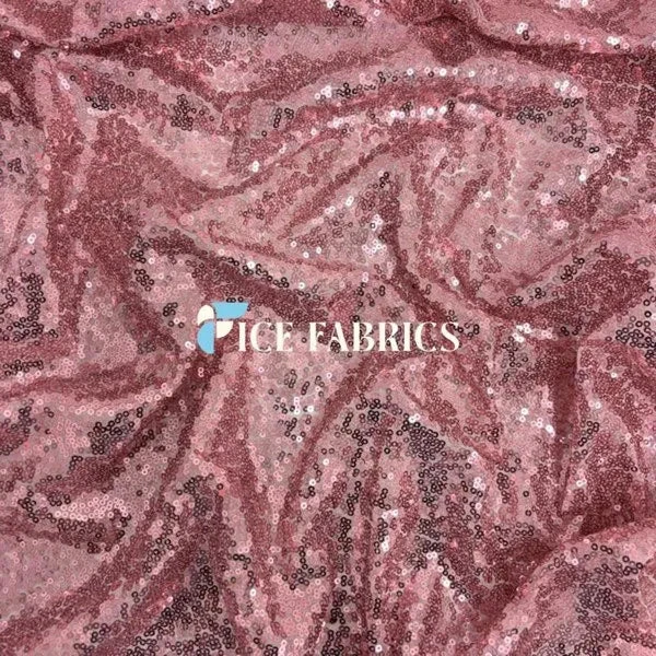 All Over Mini Sequin Fabric On Mesh By The Roll (20 Yards) Fabric Wholesale 8 All Over Mini Sequin Fabric On Mesh By The Roll (20 Yards) Fabric Wholesale - Image 6