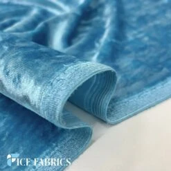 Aqua Stretch Crushed Velvet Upholstery Fabric -Luxtex Store AquaStretchCrushedVelvetFabric2 a2a9b258 3e5f 4312 9836 324f945a90ec 1