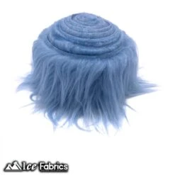 Shaggy Mohair Strips Ribbon Faux Fur Fabric Pre Cut Roll 24 Shaggy Mohair Strips Ribbon Faux Fur Fabric Pre Cut Roll -Luxtex Store BabyBlueShaggyMohairStripsRibbonFauxFurFabricPreCutRoll 3