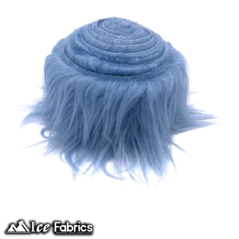 Shaggy Mohair Strips Ribbon Faux Fur Fabric Pre Cut Roll 5 Shaggy Mohair Strips Ribbon Faux Fur Fabric Pre Cut Roll - Image 3