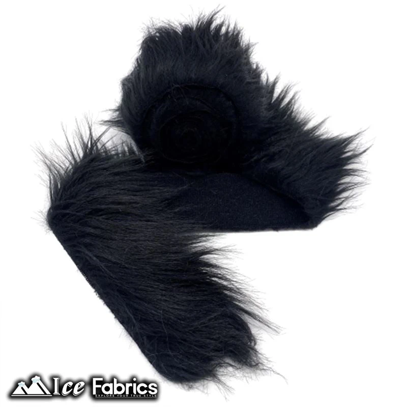 Shaggy Mohair Strips Ribbon Faux Fur Fabric Pre Cut Roll 20 Shaggy Mohair Strips Ribbon Faux Fur Fabric Pre Cut Roll - Image 18