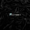 Black Stretch Crushed Velvet Upholstery Fabric