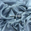 Blue Crystal Reflective Liquid Chiffon Fabric