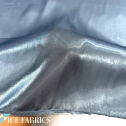 Crystal Reflective Liquid Chiffon Fabric -Luxtex Store BlueCrystalReflectiveLiquidChiffonFabric2 1