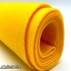 Ice Fabrics Acrylics Felt Fabric By The Roll ( 20 Yards) Wholesale -Luxtex Store BrightGoldAcrylicThickFeltFabric 2 0b494846 5de5 4adb 890e 433b0ac8a665