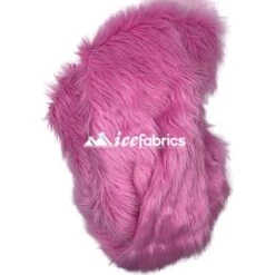 Bubble Gum Shaggy Mohair Long Pile Faux Fur Fabric By The Yard -Luxtex Store Bubblegum4 7d005941 8b4a 4f05 844c 37fb5af8f6bb