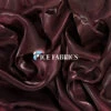 Burgundy Crystal Reflective Liquid Chiffon Fabric -Luxtex Store BurgundyCrystalReflectiveLiquidChiffonFabric1