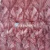 Burgundy Damask Stretch Sequin Fabric On Mesh -Luxtex Store BurgundyDamaskStretchSequinFabricOnMesh1 1