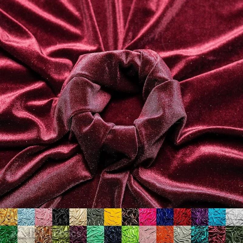 Ice Fabrics Stretch Velvet Fabric Soft And Smooth 16 Ice Fabrics Stretch Velvet Fabric Soft And Smooth - Image 14