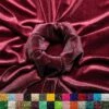 Burgundy Stretch Velvet Fabric Soft And Smooth 2 Burgundy Stretch Velvet Fabric Soft And Smooth -Luxtex Store Burgundy Ice Fabrics Stretch Velvet Fabric Soft and Smooth 1