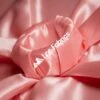 Blush Shiny Bridal Satin Fabric -Luxtex Store Coral