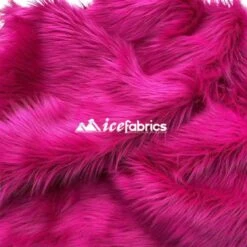 Fuchsia Shaggy Mohair Long Pile Faux Fur Fabric By The Yard -Luxtex Store Fuchsia 9c36c864 7a89 403b 961a e432a34b6bb1