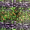 Green Leopard Short Pile Faux Fur Fabric By The Yard -Luxtex Store Green 2
