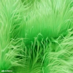 Green Mohair Faux Fur Fabric By The Roll (20 Yards) 4 Inch Pile