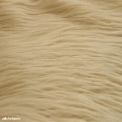 Latte Mohair Faux Fur Fabric By The Roll (20 Yards) 4 Inch Pile
