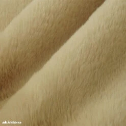 Latte Bunny Thick Faux Fur Minky Fabric / Short Pile / Super Soft