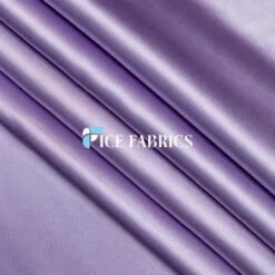 Lavender Luxury Silk Stretch Satin Fabric