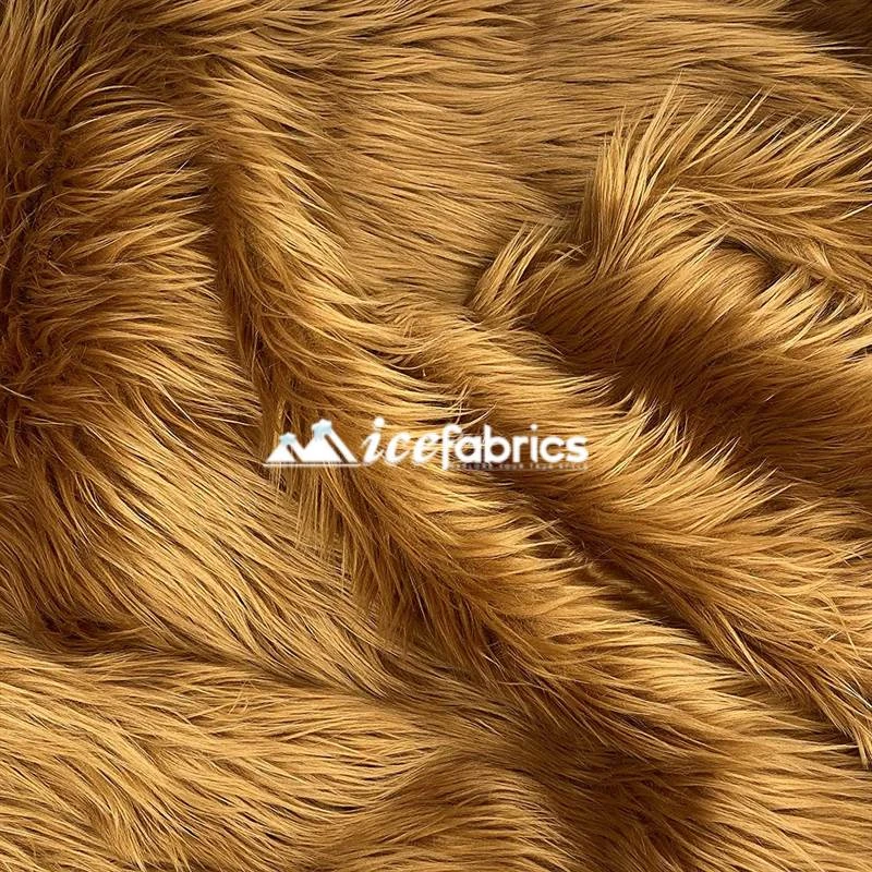 Light Brown Shaggy Mohair Long Pile Faux Fur Upholstery Fabric 3 Light Brown Shaggy Mohair Long Pile Faux Fur Upholstery Fabric