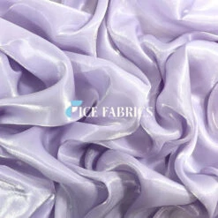 Lilac Crystal Reflective Liquid Chiffon Fabric