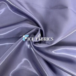 Lilac Reflective Liquid Crystal Silky Satin Fabric