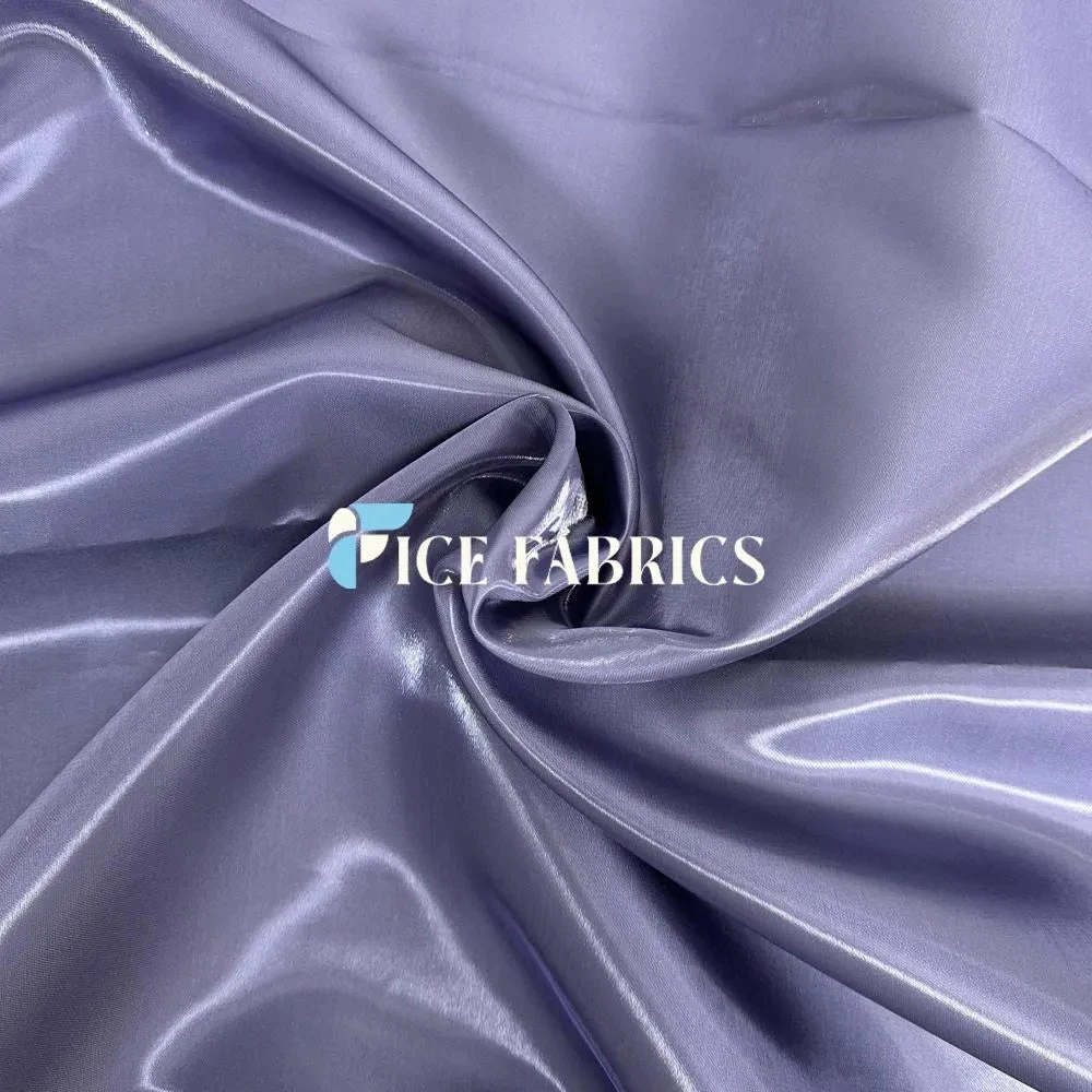 Lilac Reflective Liquid Crystal Silky Satin Fabric 3 Lilac Reflective Liquid Crystal Silky Satin Fabric