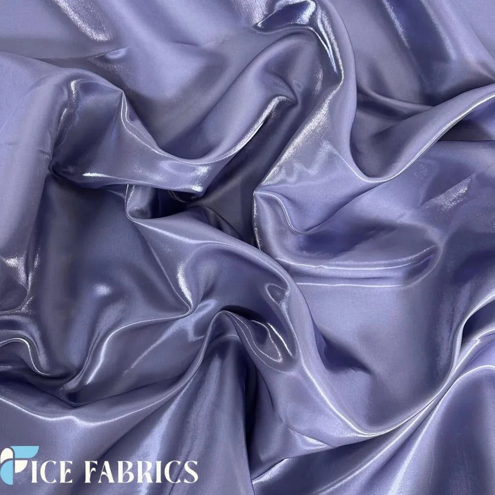 Lilac Reflective Liquid Crystal Silky Satin Fabric 4 Lilac Reflective Liquid Crystal Silky Satin Fabric - Image 2