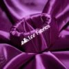 Magenta Shiny Bridal Satin Fabric