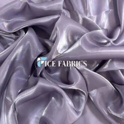 Mauve Crystal Reflective Liquid Chiffon Fabric