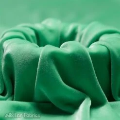 Mint Stretch Velvet Fabric Soft And Smooth -Luxtex Store Mint Ice Fabrics Stretch Velvet Fabric Soft and Smooth 2