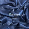 Navy Blue Crystal Reflective Liquid Chiffon Fabric -Luxtex Store NavyBlueCrystalReflectiveLiquidChiffonFabric1