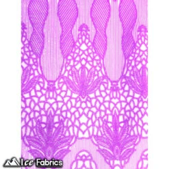 New Geometric 4 Way Stretch Sequin Fabric (20 Colors) -Luxtex Store NewNeonLavenderGeometric4WayStretchSequinFabric362