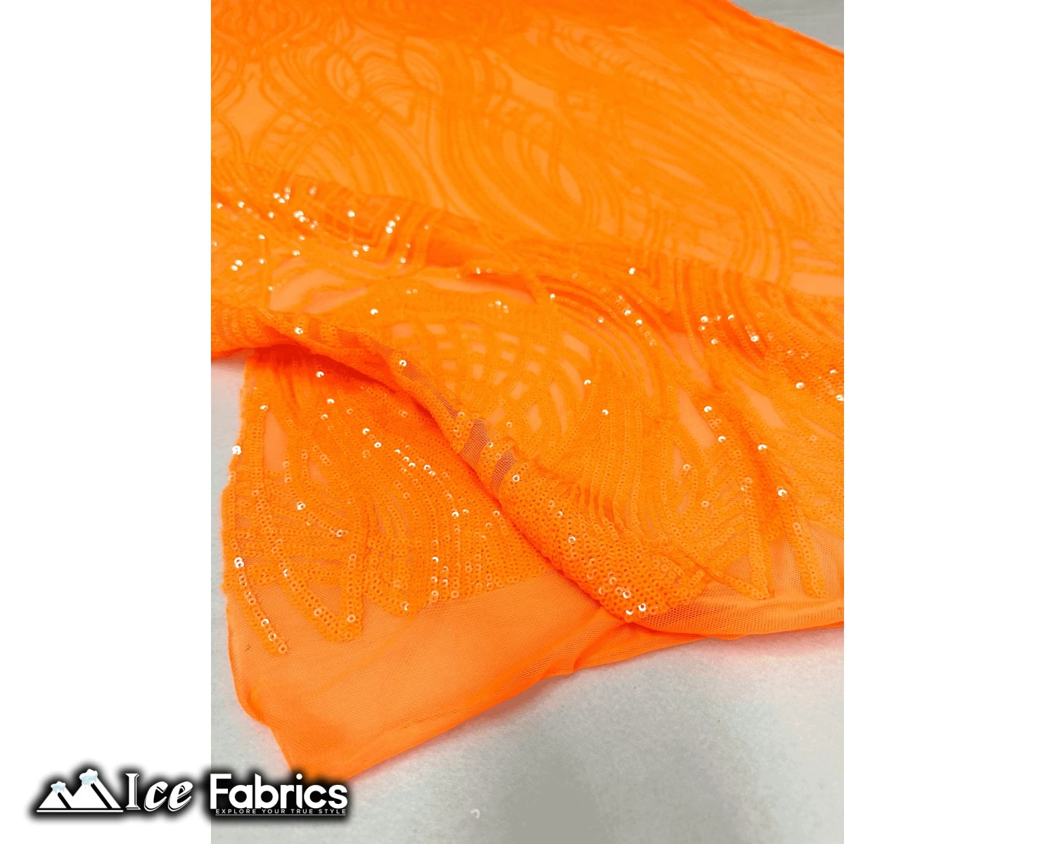 Peacock Sequin Fabric By The Yard 4 Way Stretch Spandex 15 Peacock Sequin Fabric By The Yard 4 Way Stretch Spandex - Image 13