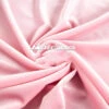 Pink Poly Spandex 4 Way Stretch Velvet Fabric/ Super Soft