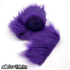 Purple Shaggy Mohair Strips Ribbon Faux Fur Fabric Pre Cut Roll -Luxtex Store PurpleShaggyMohairStripsRibbonFauxFurFabricPreCutRoll 3 30274a19 475c 4eed 893f 15731e8c8586