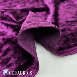 Purple Stretch Crushed Velvet Upholstery Fabric -Luxtex Store PurpleStretchCrushedVelvetFabric4 716dfdd9 164c 43d1 9a4a 40928972f84d
