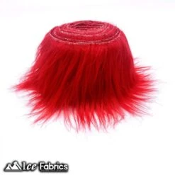 Red Shaggy Mohair Strips Ribbon Faux Fur Fabric Pre Cut Roll -Luxtex Store RedShaggyMohairStripsRibbonFauxFurFabricPreCutRoll 1 f5097fc3 be55 4aef bd19 5c1705dbe8f1