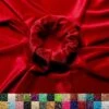Red Stretch Velvet Fabric Soft And Smooth
