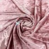 Rose Gold Stretch Crushed Velvet Fabric -Luxtex Store RoseGoldStretchCrushedVelvetFabric1 1