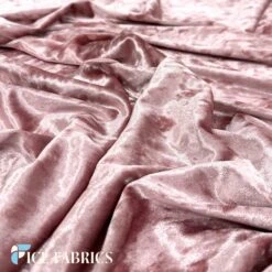 Rose Gold Stretch Crushed Velvet Upholstery Fabric -Luxtex Store RoseGoldStretchCrushedVelvetFabric2 6792f93e 090e 49a4 ad16 cc9b78391eb0