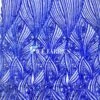 Royal Blue Stretch Sequin Fabric On Mesh -Luxtex Store RoyalBlueDamaskStretchSequinFabricOnMesh1