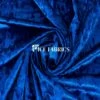 Royal Blue Stretch Crushed Velvet Fabric -Luxtex Store RoyalBlueStretchCrushedVelvetFabric1